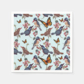 Papieren luiers, vlindervogels servet (Voorkant)