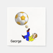 Papieren luiers, Voetbal Servet (Voorkant)