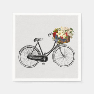 papieren luiers witte fietsenfiets servet