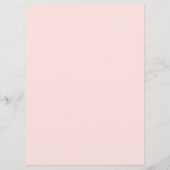 Papieren menukaart (Achterkant)