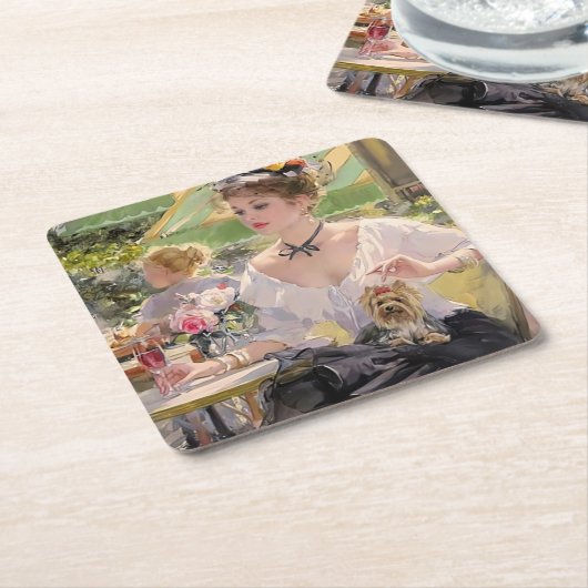 Papieren Onderzetter (Schuin)