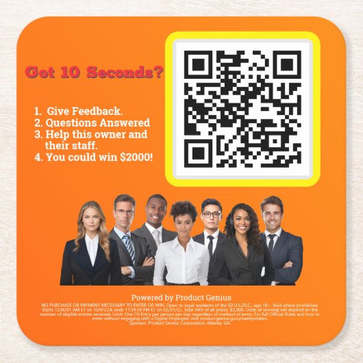 Papieren Onderzetter (Voorkant)