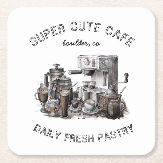 Papieren Onderzetter (Voorkant)