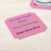 Papieren Onderzetter (Gekanteld)