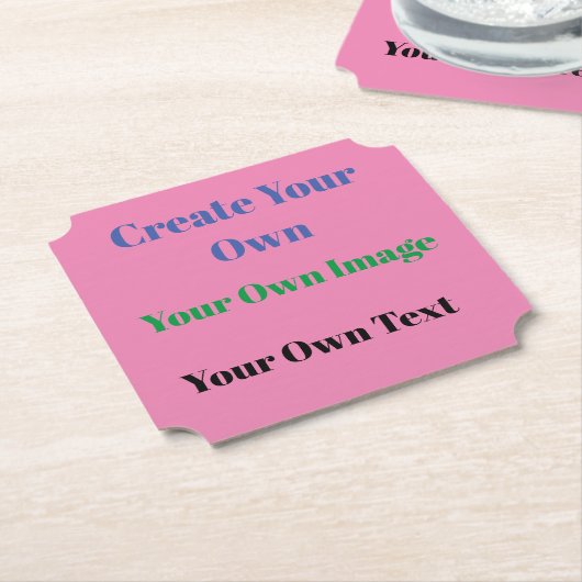 Papieren Onderzetter (Gekanteld)