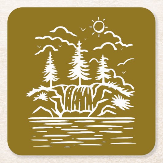 Papieren Onderzetter (Voorkant)