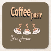 Papieren Onderzetter (Voorkant)