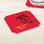 Papieren Onderzetter (Gekanteld)