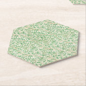 Papieren Onderzetter Art Nouveau Willow Bough Patr (Schuin)