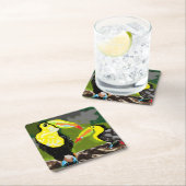 Papieren Onderzetter: Birds OF Paradise Kartonnen Onderzetters (Insitu)