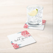 Papieren onderzetter bruidsdouche (Insitu)