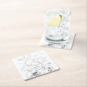 Papieren Onderzetter - Dagen over de heuvel (Insitu)