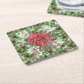 Papieren Onderzetter: Jezus is de Rede Kartonnen Onderzetters (Schuin)