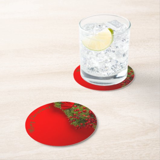 Papieren Onderzetter Kerstmis (Insitu)
