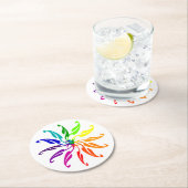 Papieren Onderzetter - Kleurwielbladeren (Insitu)