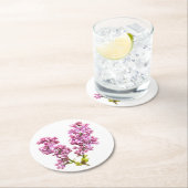 Papieren Onderzetter - Lila bloesems (Insitu)