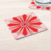 Papieren Onderzetter met kunst (Schuin)