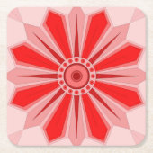 Papieren Onderzetter met kunst (Voorkant)