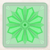 Papieren Onderzetter met kunst (Voorkant)