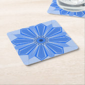 Papieren Onderzetter met kunst (Schuin)