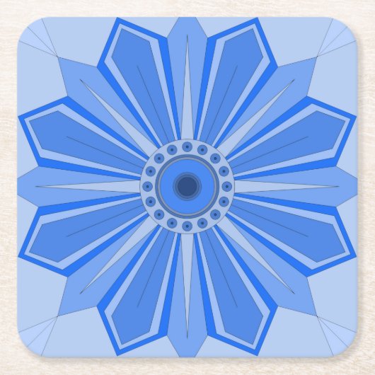 Papieren Onderzetter met kunst (Voorkant)