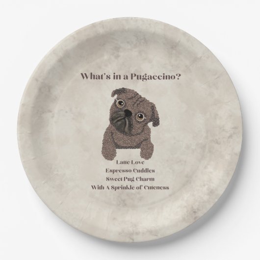 Papieren Onderzetter Papieren Bordje (Voorkant)