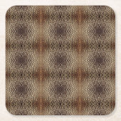 Papieren Onderzetter set - Kaleidoscopisch zeepatr (Voorkant)