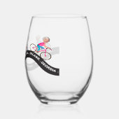 Papieren Onderzetter Wijnglas Zonder Voet (Rechts)