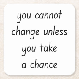 Papieren Onderzetter wijzigen