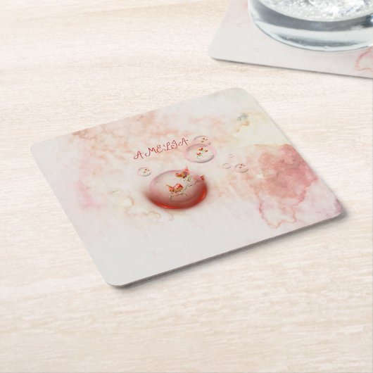 Papieren onderzetters (Schuin)