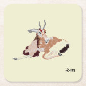 Papieren Onderzetters : Gazelle (Voorkant)