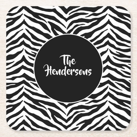 Papieren Onderzetters instellen - Aangepaste naam (Voorkant)