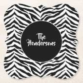 Papieren Onderzetters instellen - Aangepaste naam (Voorkant)