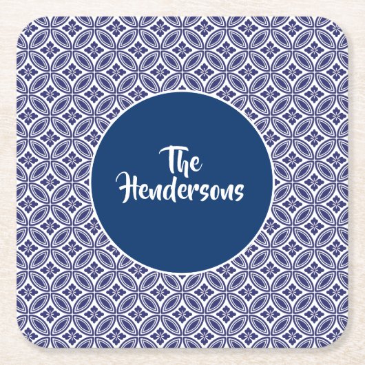 Papieren Onderzetters instellen - Aangepaste naam (Voorkant)