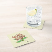 Papieren Onderzetters: Kamelen Kartonnen Onderzetters (Insitu)