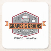 Papieren Onderzetters met Logo (Voorkant)