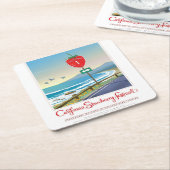 Papieren onderzetters Pas ze aan met persoonlijke  (Schuin)