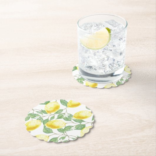 Papieren Onderzetters Set-Lemons (Insitu)