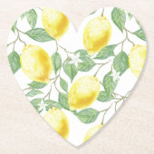 Papieren Onderzetters Set-Lemons (Voorkant)