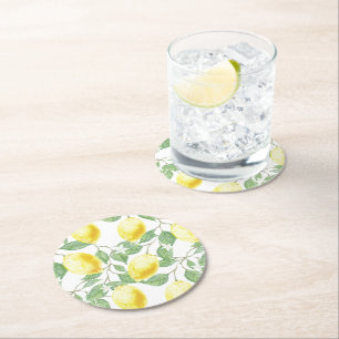 Papieren Onderzetters Set-Lemons