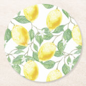 Papieren Onderzetters Set-Lemons (Voorkant)