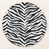 Papieren onderzetters Set-Zebraprint (Voorkant)