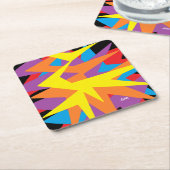 Papieren Onderzetters: Verwarring Kartonnen Onderzetters (Schuin)