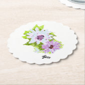 Papieren Onderzetters: Wilde ventilatoren Kartonnen Onderzetters (Gekanteld)