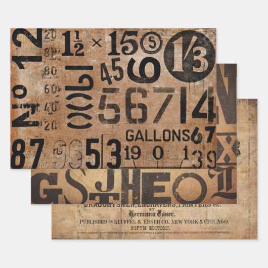 Papieren opbergbladen voor meubels inpakpapier vel (Set)