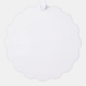 Papieren Ornament Kaart (Voorkant)