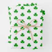 Papieren overloopbladen voor klaveren inpakpapier vel (In situ)