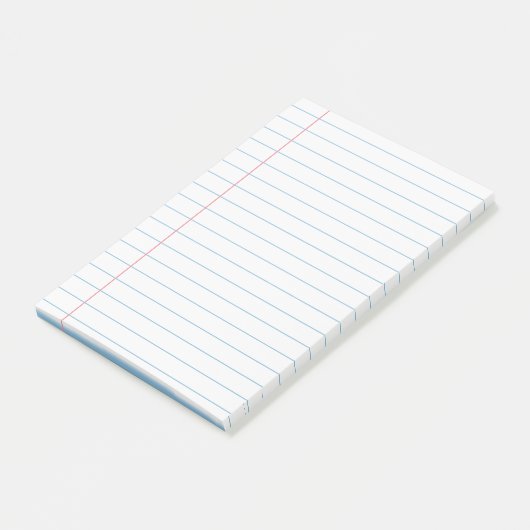 Papieren pagina-Notitieboek Post-it® Notes (Schuin)