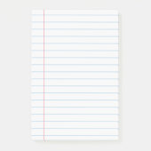 Papieren pagina-Notitieboek Post-it® Notes (Voorkant)