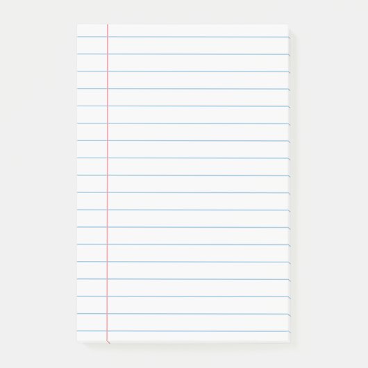 Papieren pagina-Notitieboek Post-it® Notes (Voorkant)